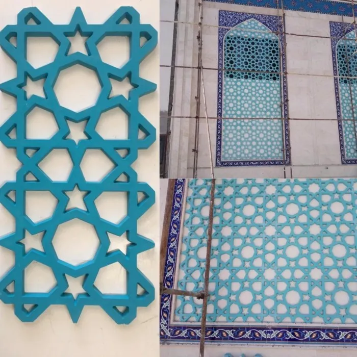 تولید انواع قطعات بتن الیافی (GFRC)