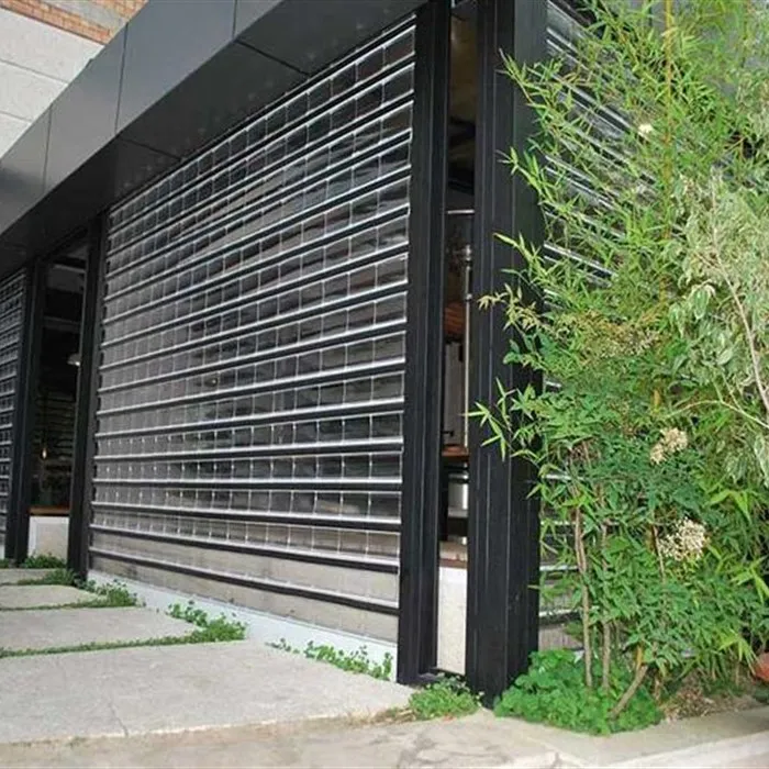 کرکره برقی تیغه پلی کربنات